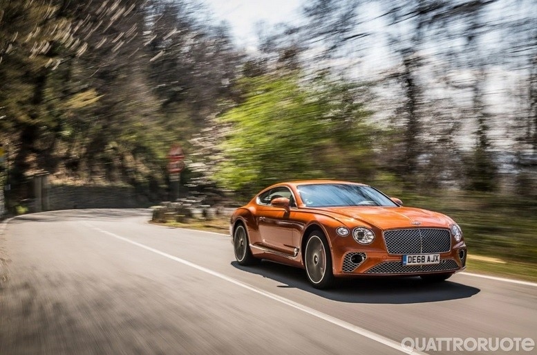 La prova della Continental GT