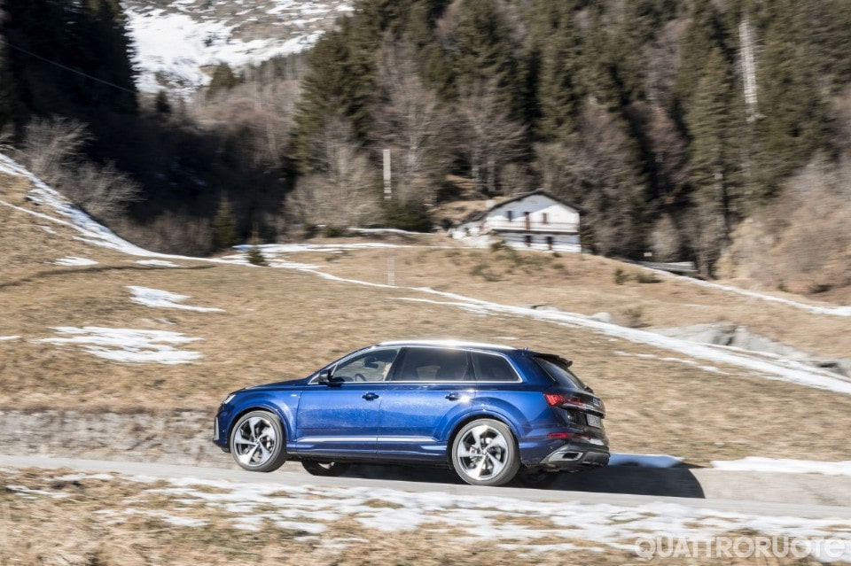 Q7 50 TDI, lusso a sette posti