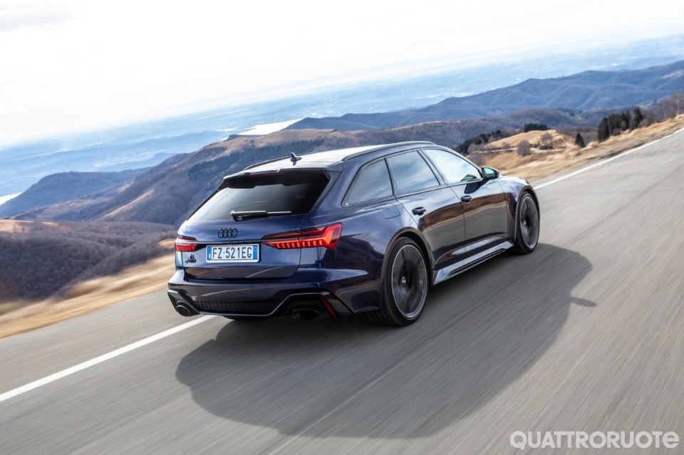 RS 6 Avant, sportività formato famiglia