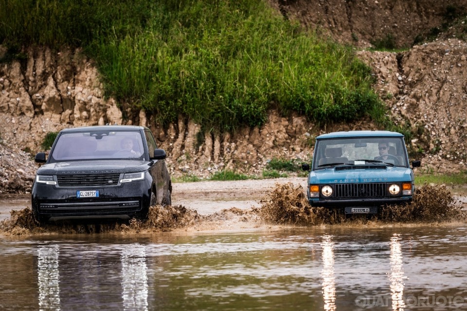 La prima Range Rover sfida la nuova generazione