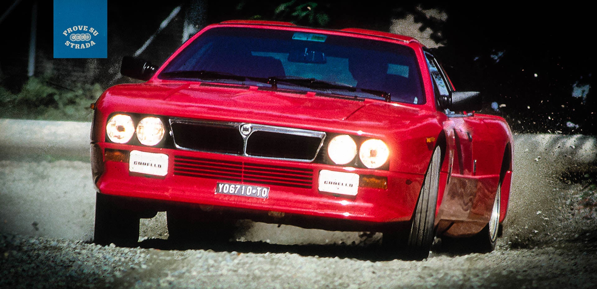Lancia Rally, potente e leggera