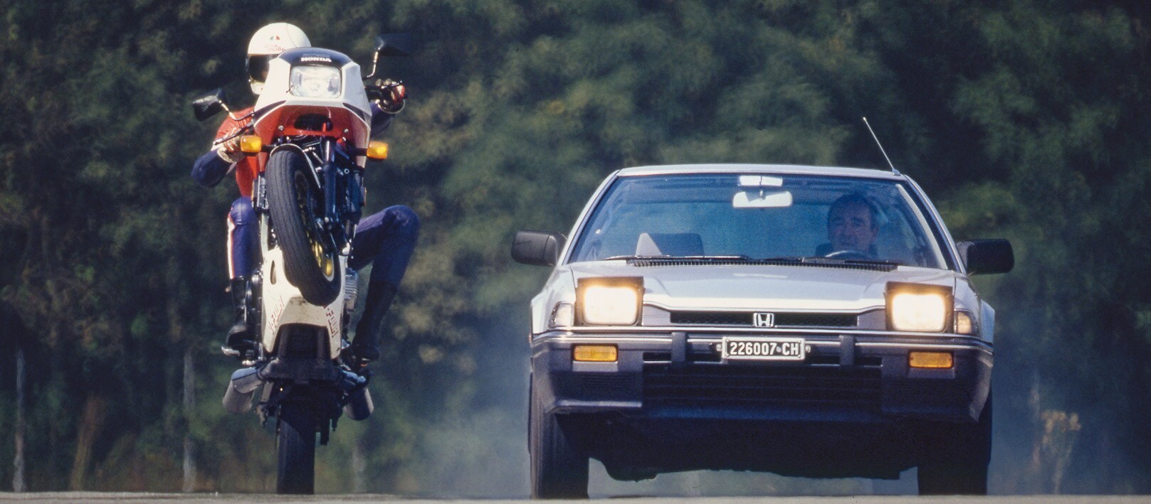 Honda Prelude, la prova del dicembre 1983 Honda Prelude, la prova del dicembre 1983