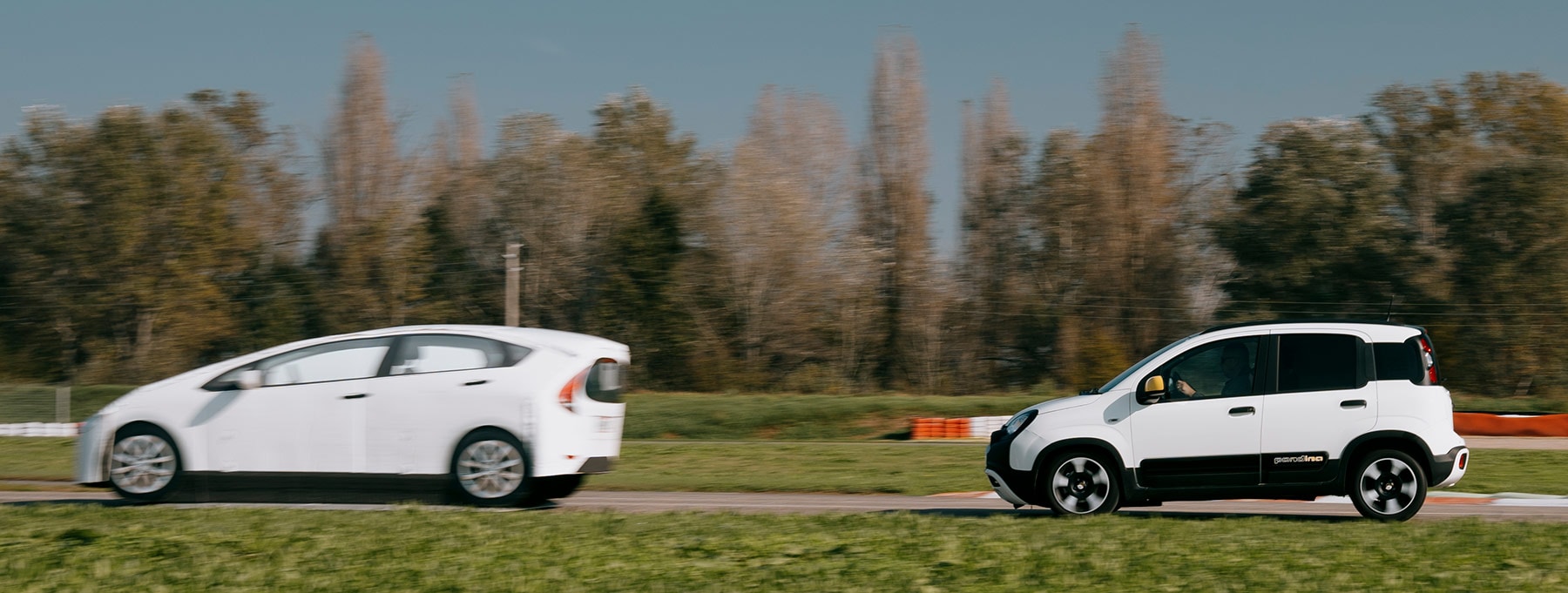 Fiat Pandina in pista per il test degli ADAS Fiat Pandina in pista per il test degli ADAS